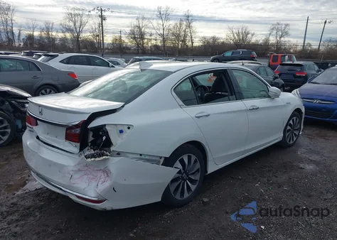 2017 Honda Accord Hybrid Ex-L from USA, damaged, VIN JHMCR6F51HC005404